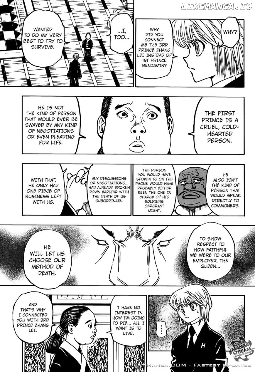 Hunter x Hunter, Chapter 365 image 11